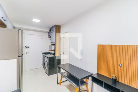 Sala de apartamento à venda com 1 quarto, 27m² em Jardim Caravelas, São Paulo