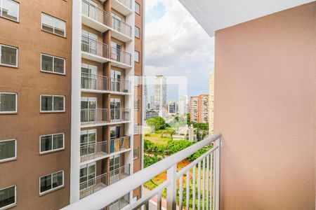 Varanda de apartamento à venda com 1 quarto, 27m² em Jardim Caravelas, São Paulo