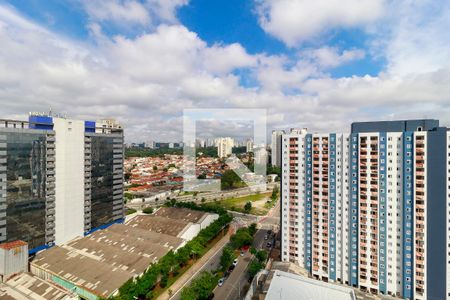 Sala - Vista de apartamento para alugar com 1 quarto, 31m² em Jardim Caravelas, São Paulo