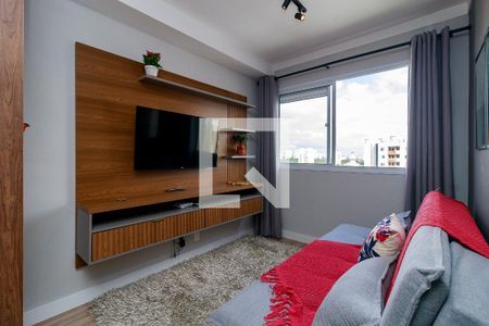 Sala de apartamento para alugar com 1 quarto, 31m² em Jardim Caravelas, São Paulo