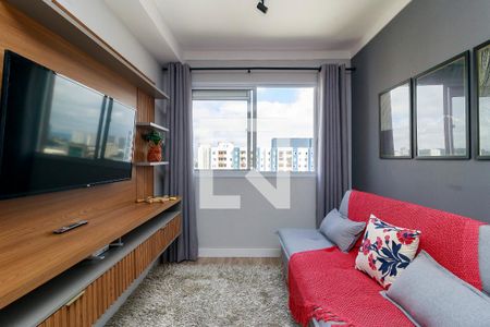 Sala de apartamento para alugar com 1 quarto, 31m² em Jardim Caravelas, São Paulo