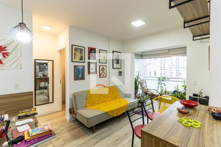 Sala de apartamento para alugar com 1 quarto, 43m² em Santa Ifigênia, São Paulo