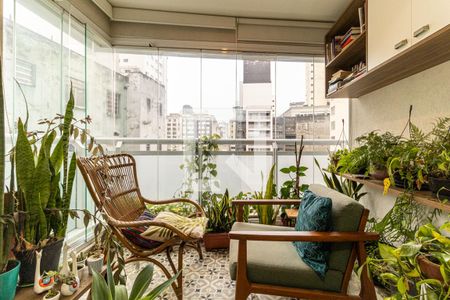 Varanda de apartamento para alugar com 1 quarto, 43m² em Santa Ifigênia, São Paulo