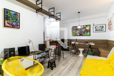 Sala de apartamento para alugar com 1 quarto, 43m² em Santa Ifigênia, São Paulo