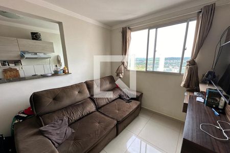 Sala de apartamento para alugar com 2 quartos, 48m² em Condomínio Mirante Sul, Ribeirão Preto