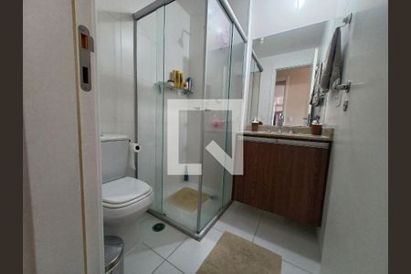 Banheiro da Suíte de apartamento à venda com 2 quartos, 62m² em Jardim Monte Kemel, São Paulo