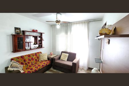 Detalhe Sala de apartamento para alugar com 2 quartos, 45m² em Aparecida, Santos