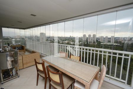 Varanda gourmet de apartamento para alugar com 4 quartos, 221m² em Jardim Taquaral, São Paulo