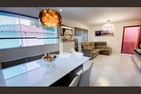 Casa 1 - Sala - Sala de Jantar de casa à venda com 4 quartos, 100m² em Centreville, Santo André