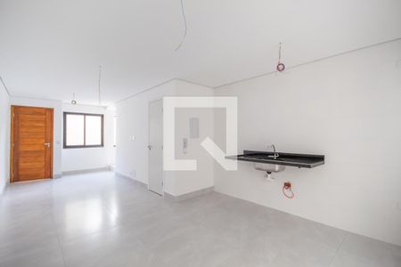 Sala e Cozinha de casa de condomínio à venda com 2 quartos, 87m² em Pestana, Osasco