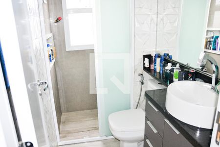 Banheiro quarto 1 de apartamento à venda com 2 quartos, 65m² em Rudge Ramos, São Bernardo do Campo
