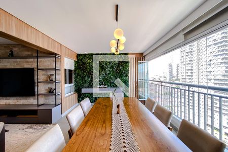 Varanda da Sala de apartamento à venda com 3 quartos, 122m² em Quarta Parada, São Paulo