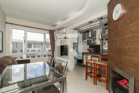 Sala de apartamento à venda com 2 quartos, 59m² em Jardim do Salso, Porto Alegre