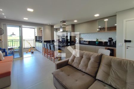 Sala de apartamento à venda com 3 quartos, 93m² em Swiss Park, Campinas