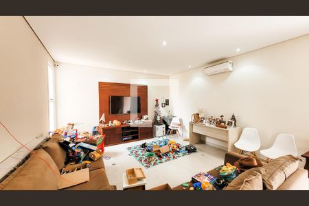 Sala de casa de condomínio à venda com 3 quartos, 445m² em Loteamento Alphaville Campinas, Campinas