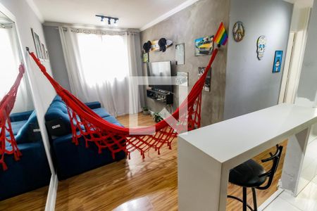 Sala de apartamento à venda com 2 quartos, 43m² em Vila Pirajussara, São Paulo