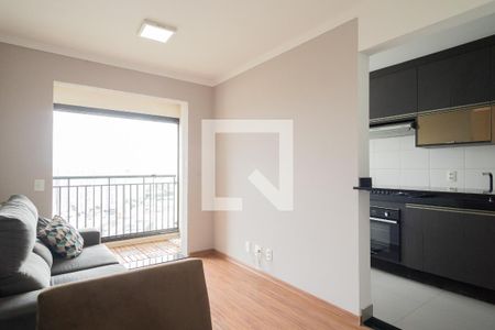 Sala de apartamento para alugar com 1 quarto, 42m² em Jardim Olavo Bilac, São Bernardo do Campo