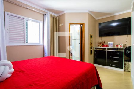 Quarto 1 - Suíte de apartamento à venda com 3 quartos, 90m² em Parque Marajoara, Santo André