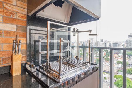 Varanda Gourmet de apartamento à venda com 3 quartos, 97m² em Pinheiros, São Paulo