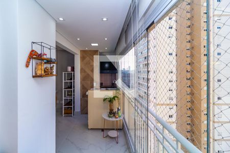 Varanda gourmet de apartamento à venda com 3 quartos, 77m² em Jardim Avelino, São Paulo