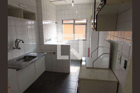 Cozinha de apartamento à venda com 2 quartos, 50m² em Cidade Intercap, Taboão da Serra