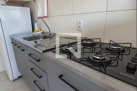 Sala/cozinha de apartamento para alugar com 2 quartos, 34m² em Cambuci, São Paulo