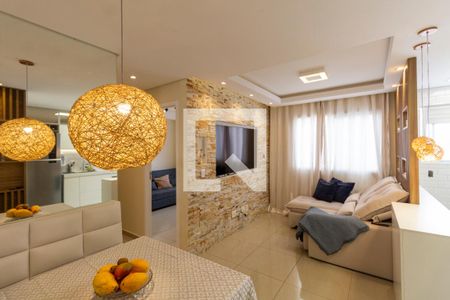 Sala  de apartamento para alugar com 2 quartos, 47m² em Jardim São Francisco (zona Leste), São Paulo