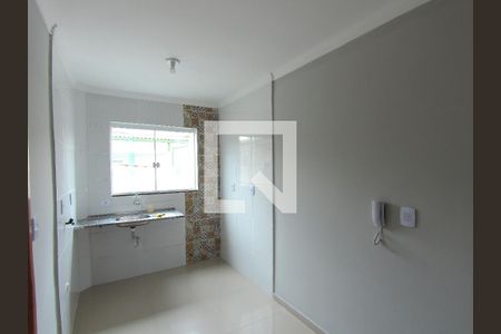 Sala / Cozinha de kitnet/studio para alugar com 1 quarto, 23m² em Jardim Santa Vicência, Guarulhos