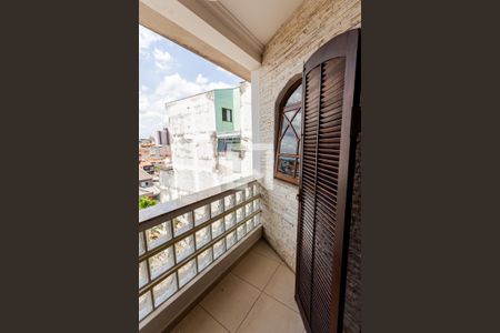 Varanda do Quarto 1 de casa à venda com 3 quartos, 412m² em Vila Curuca, Santo André