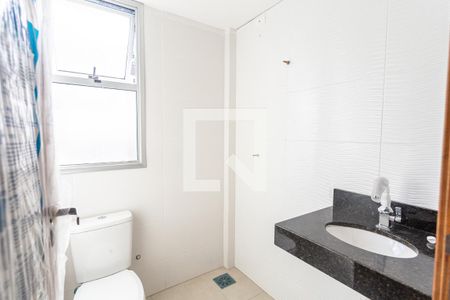 Banheiro da Suíte de apartamento à venda com 3 quartos, 78m² em Nova Floresta, Belo Horizonte