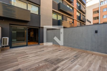 Área externa de kitnet/studio à venda com 1 quarto, 57m² em Mont Serrat, Porto Alegre