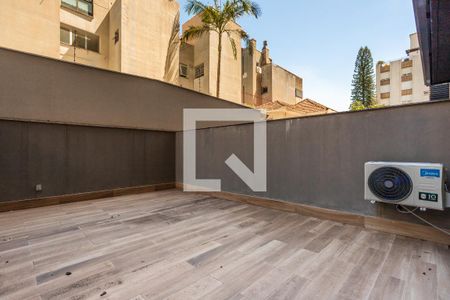 Área externa de kitnet/studio à venda com 1 quarto, 57m² em Mont Serrat, Porto Alegre