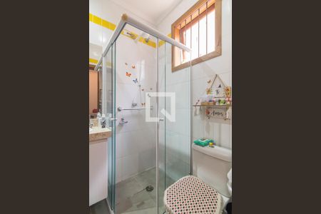 Banheiro da Suite 1 de casa à venda com 4 quartos, 200m² em Silveira, Santo André