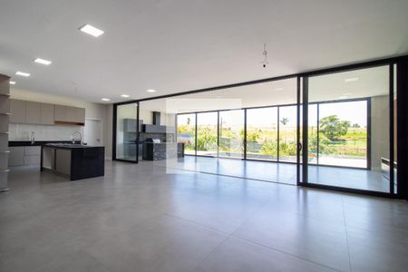 Sala de casa de condomínio à venda com 5 quartos, 500m² em Vila Brandina, Campinas