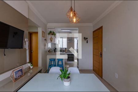 Sala de apartamento à venda com 2 quartos, 110m² em Castelo, Belo Horizonte