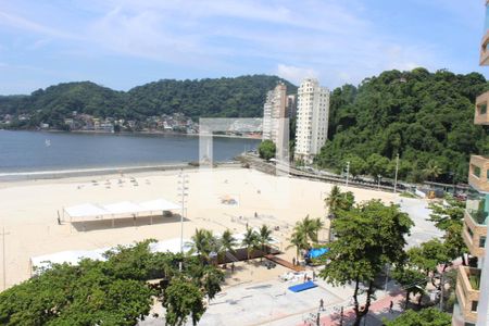 Vista da Sala de apartamento para alugar com 3 quartos, 121m² em Centro, São Vicente