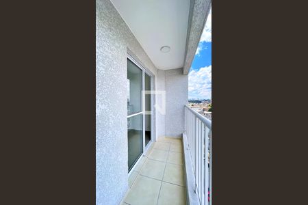 Varanda da Sala de apartamento para alugar com 2 quartos, 43m² em Vila São João, Guarulhos