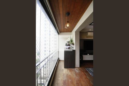 Varanda Sala de apartamento para alugar com 2 quartos, 127m² em Indianópolis, São Paulo