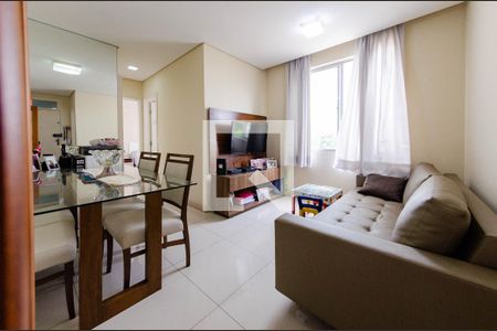 Sala de apartamento à venda com 2 quartos, 51m² em Carlos Prates, Belo Horizonte