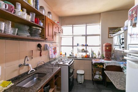 Cozinha e Área de Serviço de apartamento à venda com 3 quartos, 105m² em Grajaú, Belo Horizonte