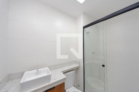 Banheiro Suíte de apartamento à venda com 1 quarto, 32m² em Vila Ema, São Paulo