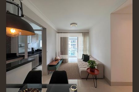 Sala de apartamento à venda com 2 quartos, 59m² em Campo Belo, São Paulo