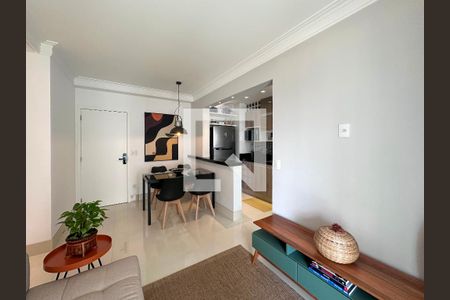 Sala de apartamento à venda com 2 quartos, 59m² em Campo Belo, São Paulo