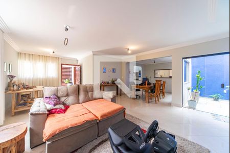 Sala de casa à venda com 6 quartos, 391m² em Jardim Bela Vista, Santo André