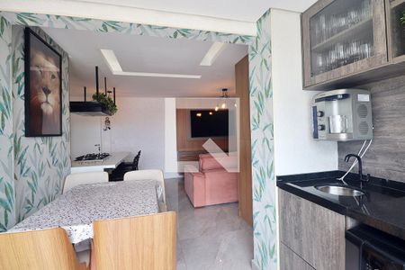 Varanda de apartamento à venda com 3 quartos, 76m² em Parque das Nações, Santo André
