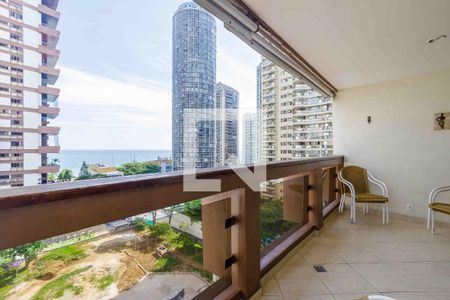 Varanda de apartamento à venda com 3 quartos, 124m² em Barra da Tijuca, Rio de Janeiro