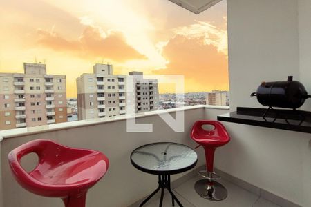 Varanda da Sala de apartamento à venda com 3 quartos, 73m² em Jardim do Lago, Campinas