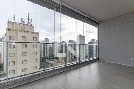 Sacada de kitnet/studio para alugar com 1 quarto, 44m² em Indianópolis, São Paulo