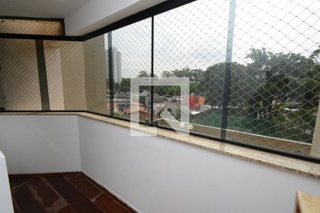 Varanda da Sala de apartamento à venda com 3 quartos, 68m² em Campo Grande, São Paulo