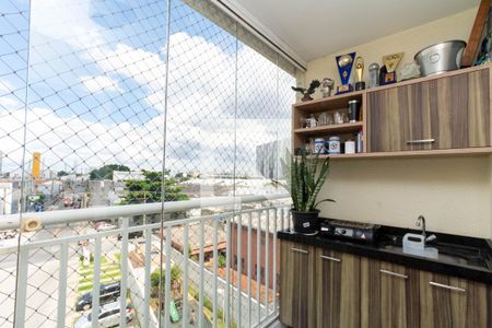 Varanda da Sala de apartamento à venda com 3 quartos, 70m² em Vila Endres, Guarulhos
